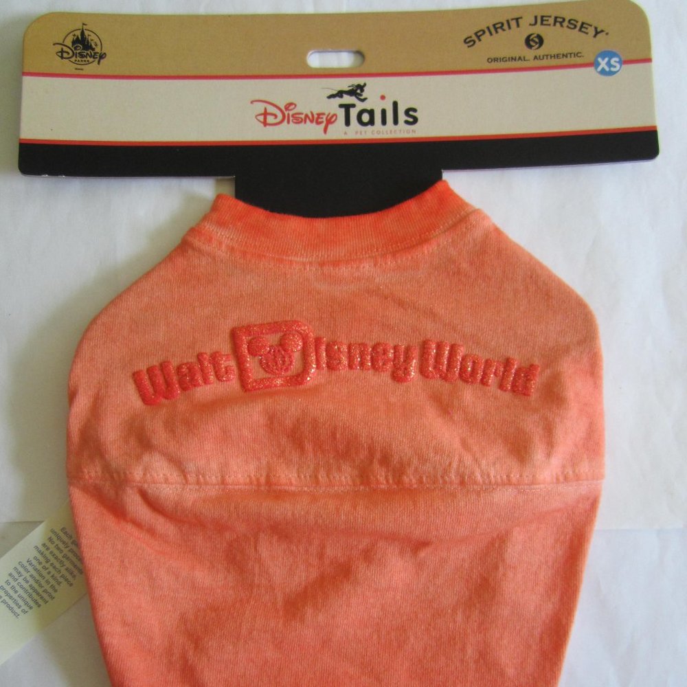 Disney Tails Parks Coral Dog Spirit Jersey